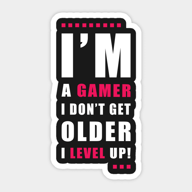 Level up! Sticker by siddick49
